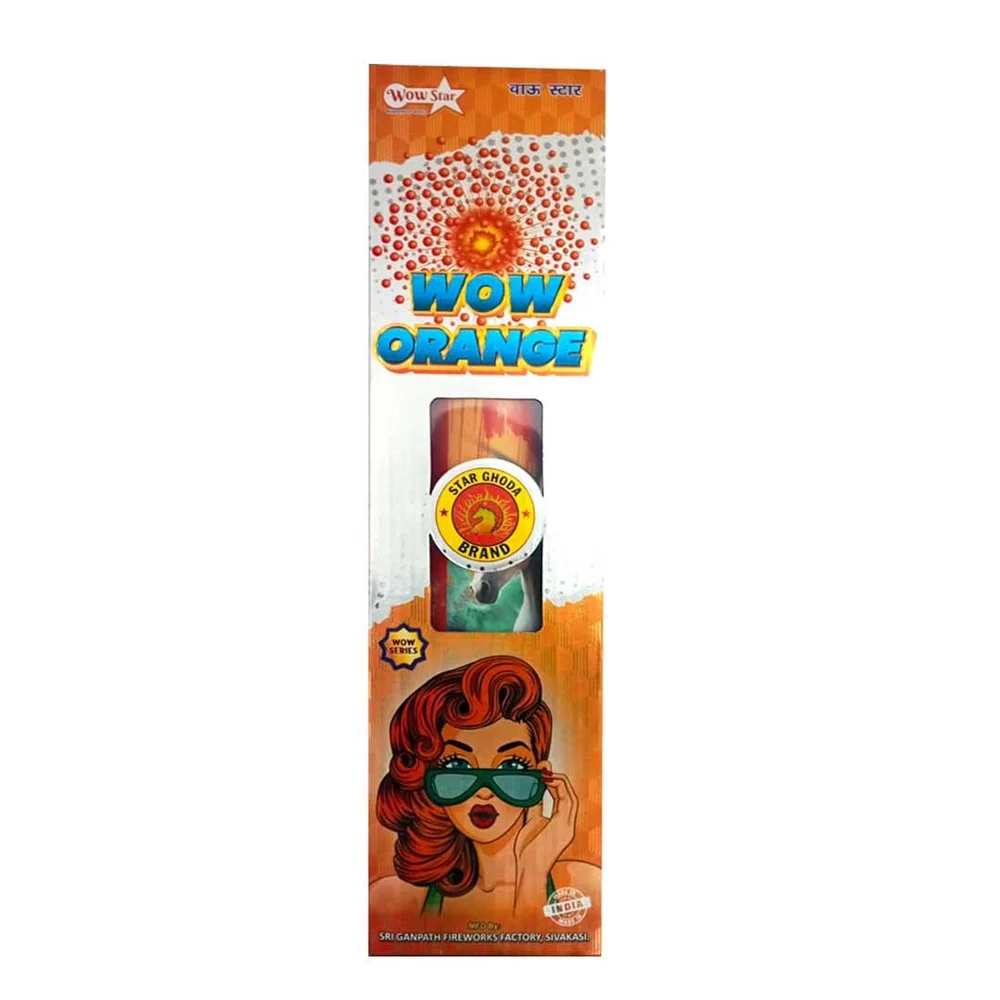 4" WOW ORANGE